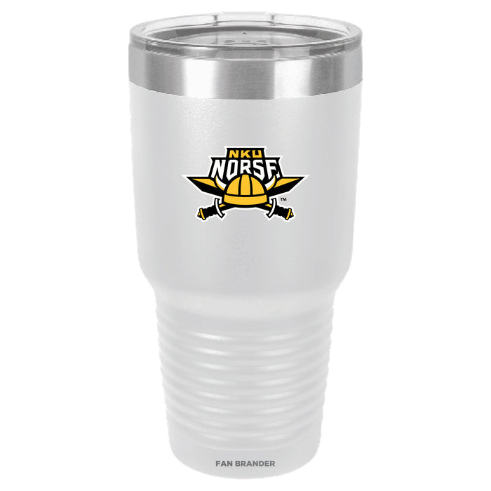 Fan Brander 30oz Stainless Steel Tumbler with Northern Kentucky University Norse Primary Logo