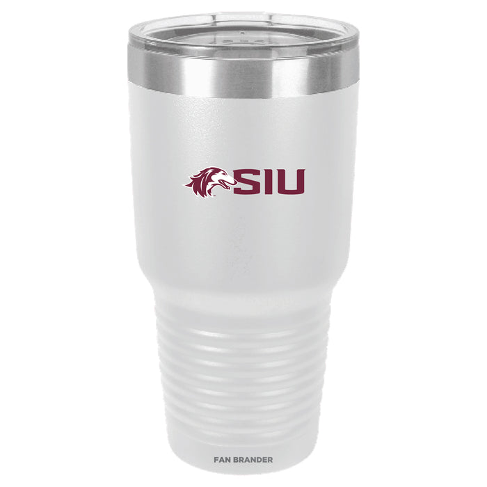 Fan Brander 30oz Stainless Steel Tumbler with Southern Illinois Salukis Secondary Logo