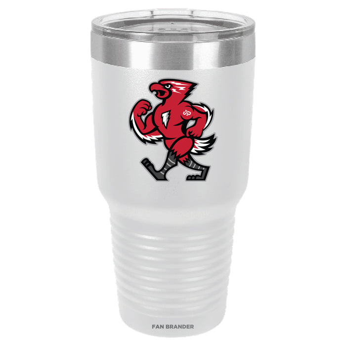 Fan Brander 30oz Stainless Steel Tumbler with St. John's Red Storm Secondary Logo