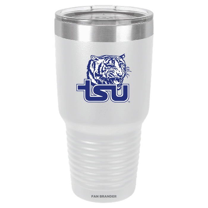 Fan Brander 30oz Stainless Steel Tumbler with Tennessee State Tigers Primary Logo