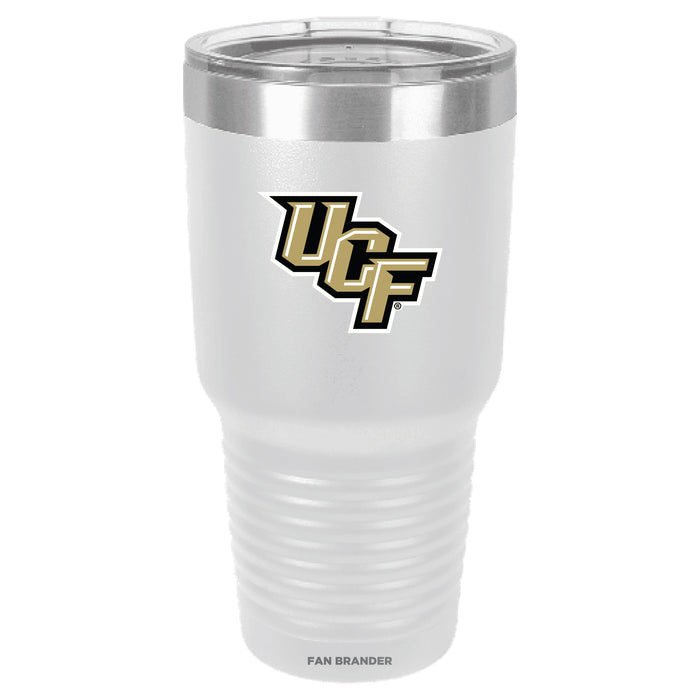 Fan Brander 30oz Stainless Steel Tumbler with UCF Knights Primary Logo