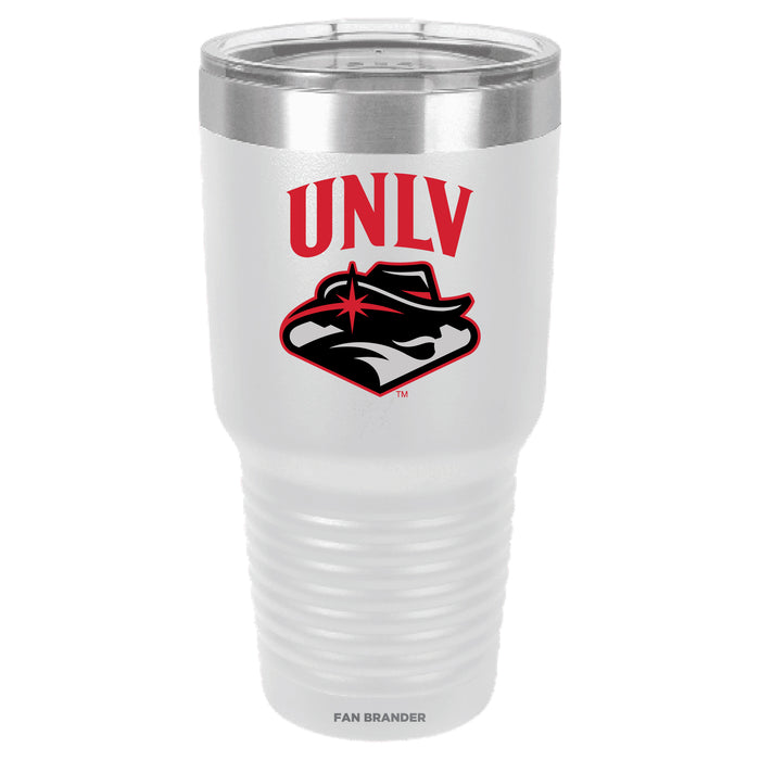 Fan Brander 30oz Stainless Steel Tumbler with UNLV Rebels Primary Logo