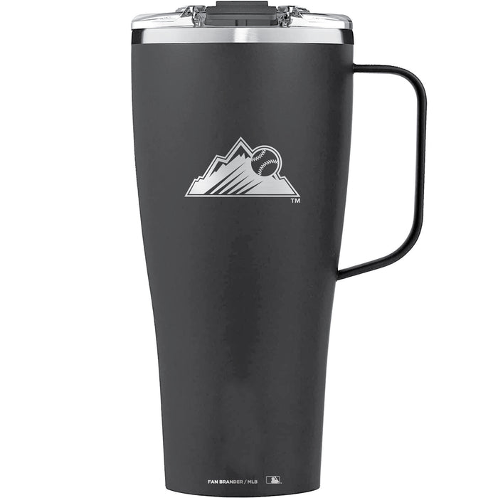 BruMate Toddy XL 32oz Tumbler with Colorado Rockies Secondary Etched Logo