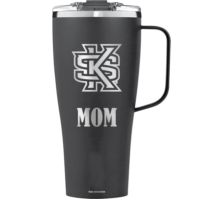 BruMate Toddy XL 32oz Tumbler with Kennesaw State Owls Mom Primary Logo