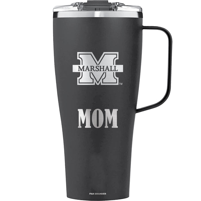 BruMate Toddy XL 32oz Tumbler with Marshall Thundering Herd Mom Primary Logo