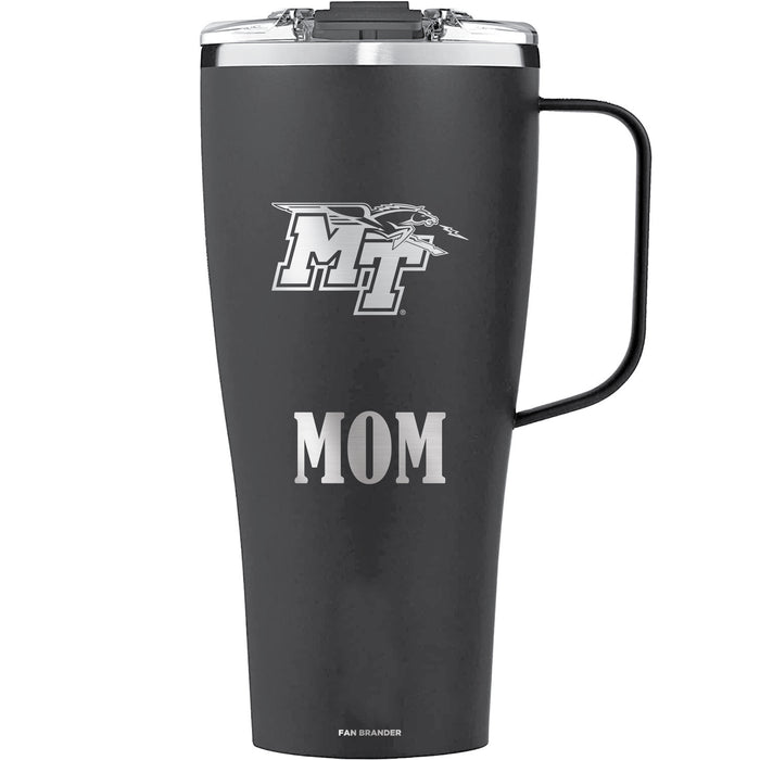 BruMate Toddy XL 32oz Tumbler with Middle Tennessee State Blue Raiders Mom Primary Logo