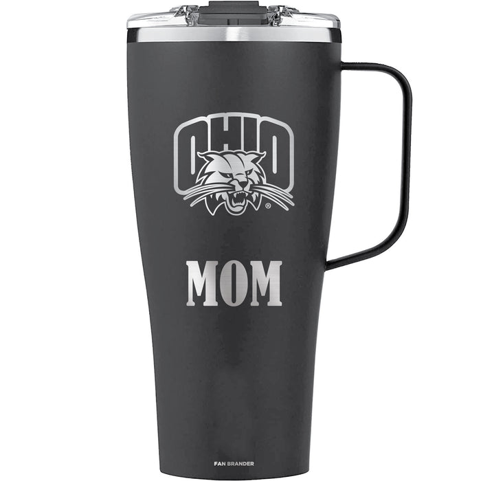 BruMate Toddy XL 32oz Tumbler with Ohio University Bobcats Mom Primary Logo