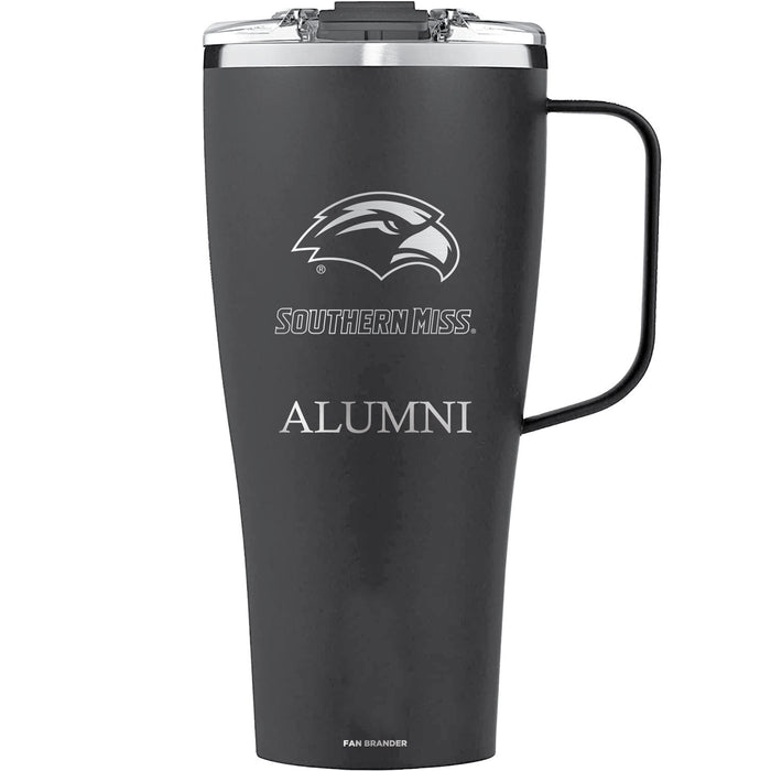 BruMate Toddy XL 32oz Tumbler with Southern Mississippi Golden Eagles Alumni Primary Logo