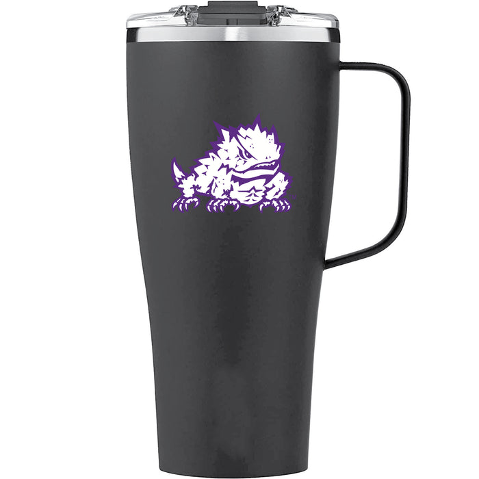 BruMate Toddy XL 32oz Tumbler with Texas Christian University Horned Frogs Secondary Logo