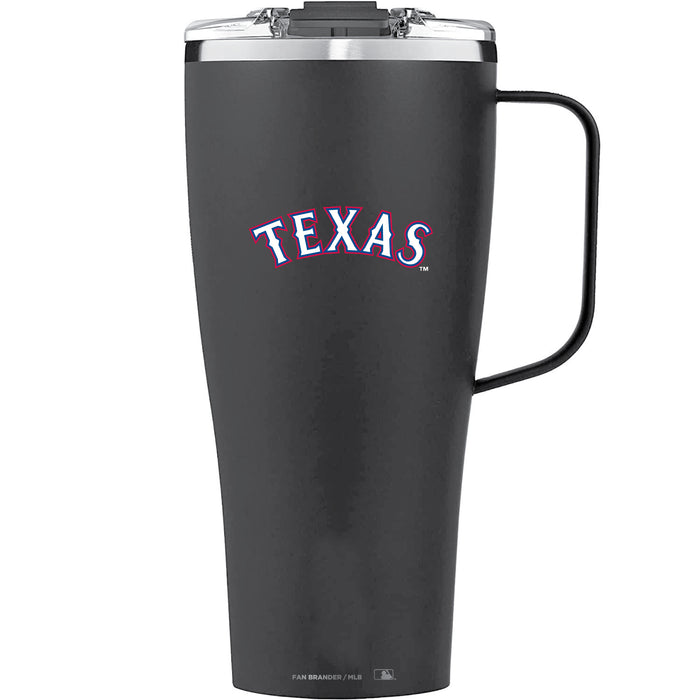 BruMate Toddy XL 32oz Tumbler with Texas Rangers Wordmark Logo