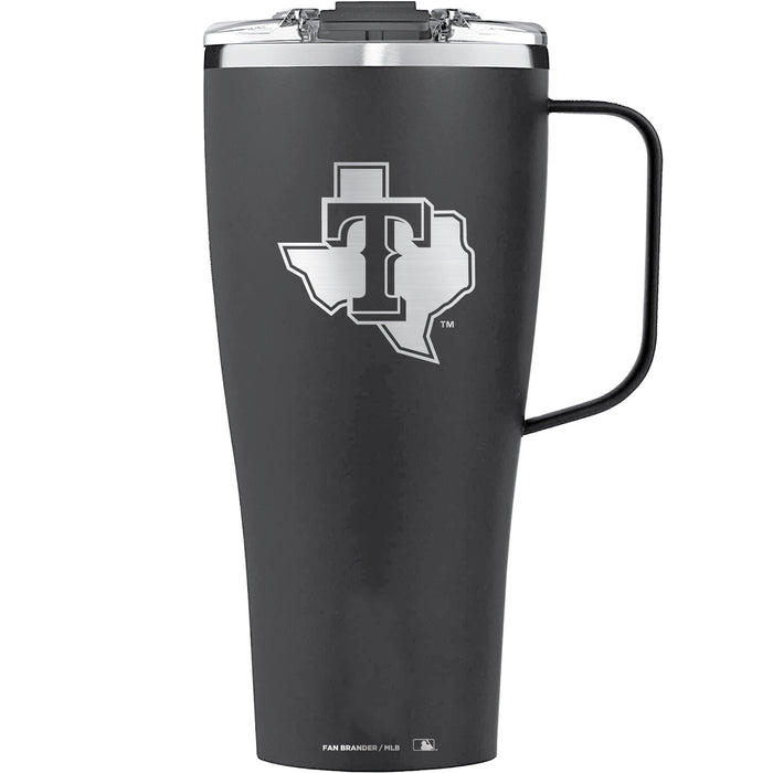BruMate Toddy XL 32oz Tumbler with Texas Rangers Secondary Etched Logo