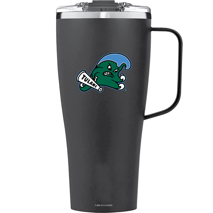 BruMate Toddy XL 32oz Tumbler with Tulane Green Wave Primary Logo