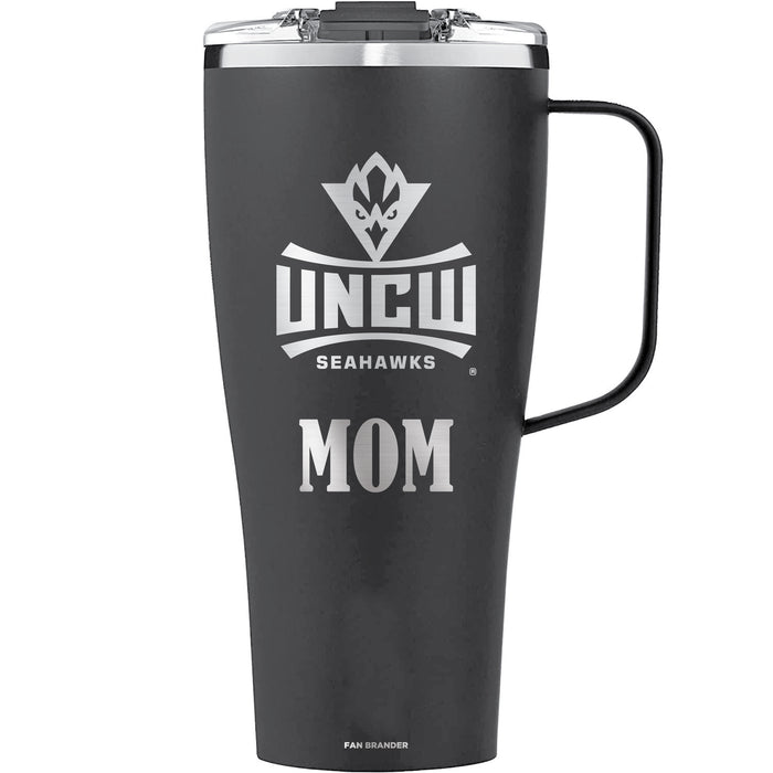 BruMate Toddy XL 32oz Tumbler with UNC Wilmington Seahawks Mom Primary Logo