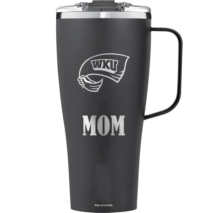BruMate Toddy XL 32oz Tumbler with Western Kentucky Hilltoppers Mom Primary Logo