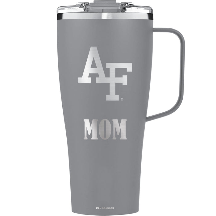 BruMate Toddy XL 32oz Tumbler with Airforce Falcons Mom Primary Logo