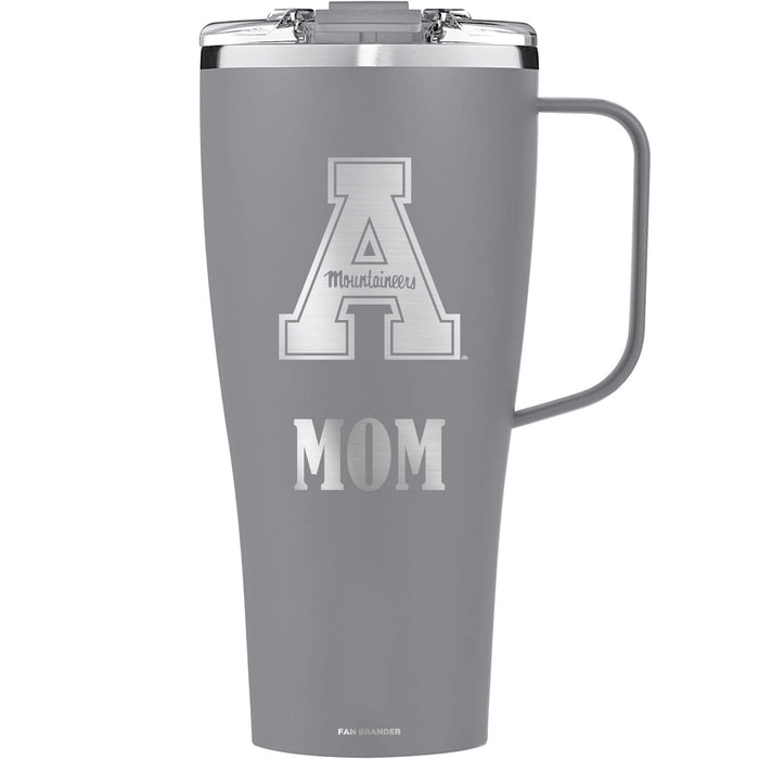 BruMate Toddy XL 32oz Tumbler with Appalachian State Mountaineers Mom Primary Logo