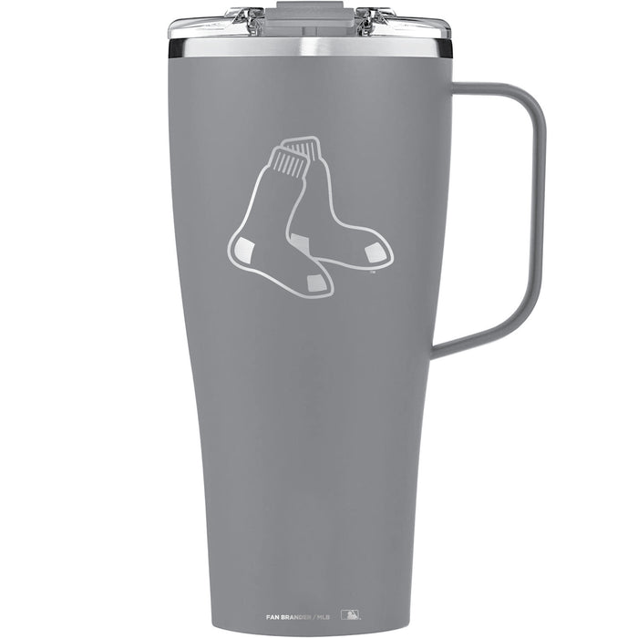 BruMate Toddy XL 32oz Tumbler with Boston Red Sox Secondary Etched Logo