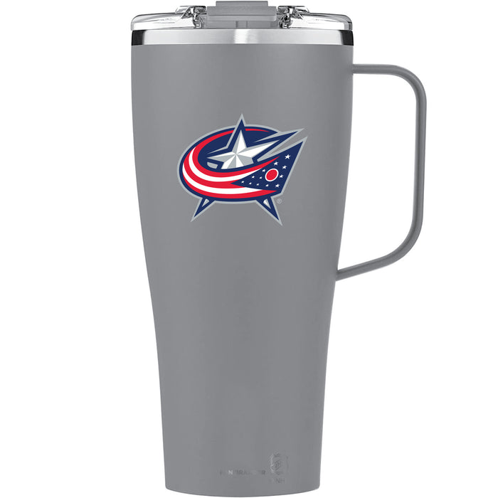 BruMate Toddy XL 32oz Tumbler with Columbus Blue Jackets Primary Logo