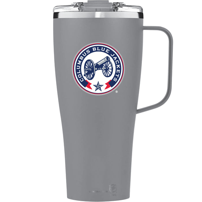 BruMate Toddy XL 32oz Tumbler with Columbus Blue Jackets Secondary Logo