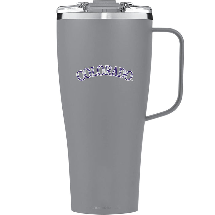 BruMate Toddy XL 32oz Tumbler with Colorado Rockies Wordmark Logo