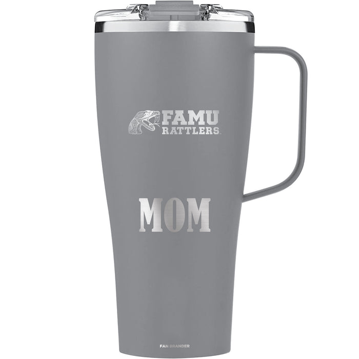 BruMate Toddy XL 32oz Tumbler with Florida A&M Rattlers Mom Primary Logo