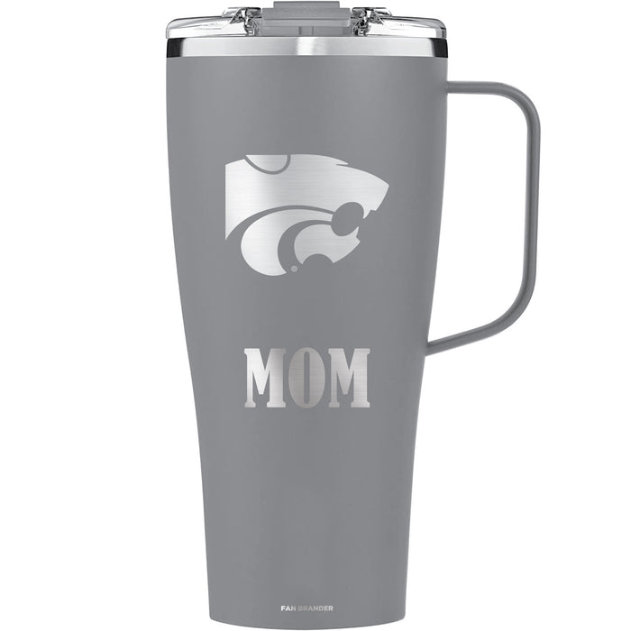 BruMate Toddy XL 32oz Tumbler with Kansas State Wildcats Mom Primary Logo