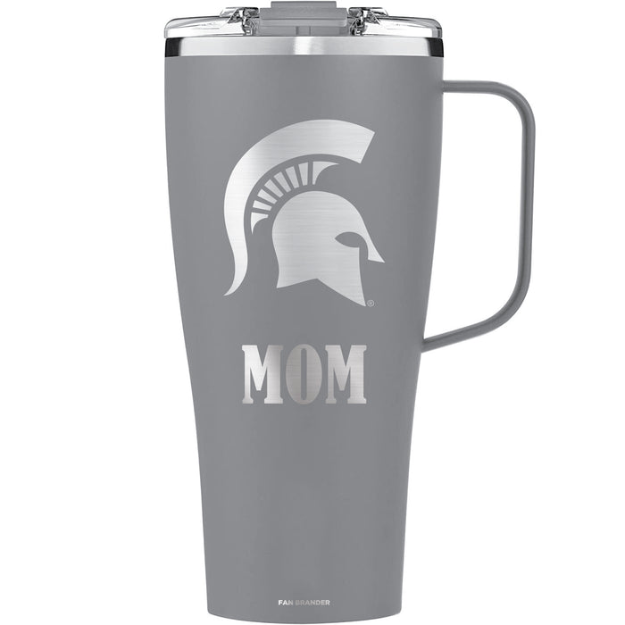 BruMate Toddy XL 32oz Tumbler with Michigan State Spartans Mom Primary Logo