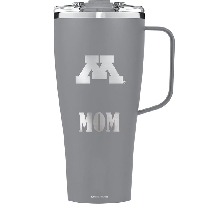 BruMate Toddy XL 32oz Tumbler with Minnesota Golden Gophers Mom Primary Logo