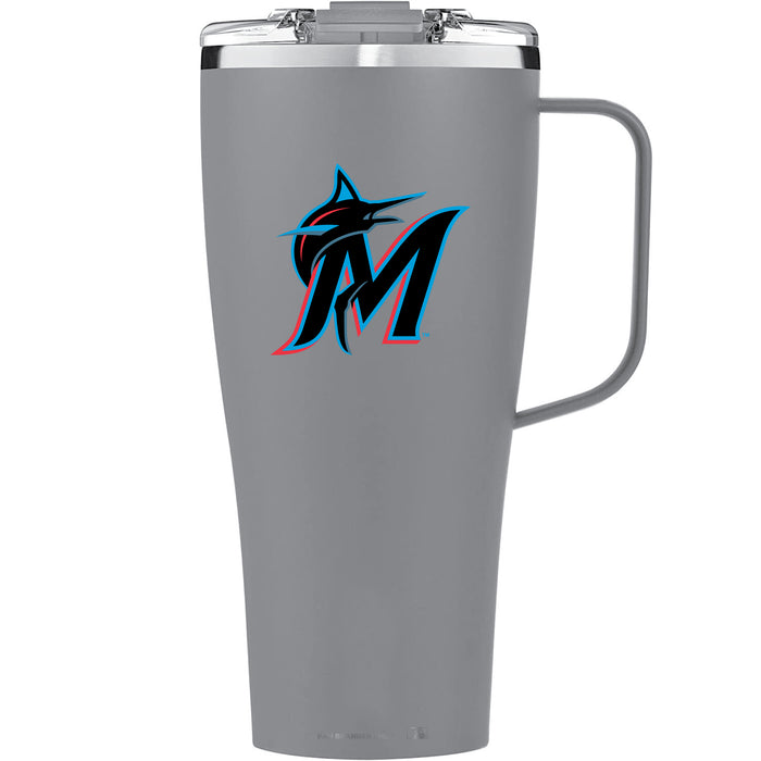 BruMate Toddy XL 32oz Tumbler with Miami Marlins Secondary Logo