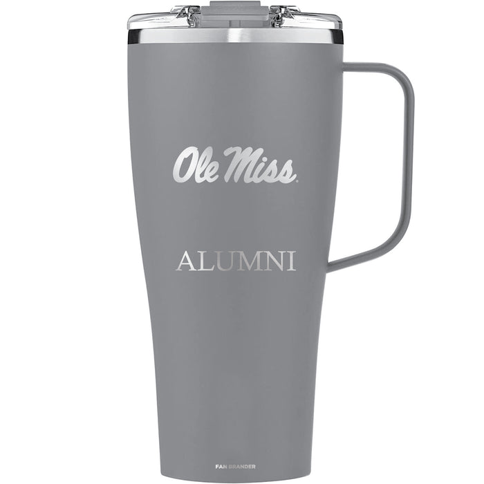 BruMate Toddy XL 32oz Tumbler with Mississippi Ole Miss Alumni Primary Logo