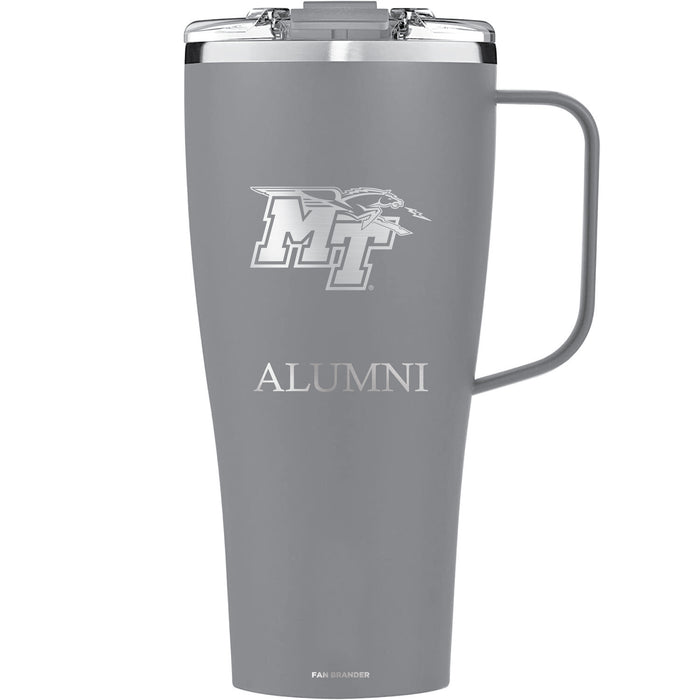 BruMate Toddy XL 32oz Tumbler with Middle Tennessee State Blue Raiders Alumni Primary Logo