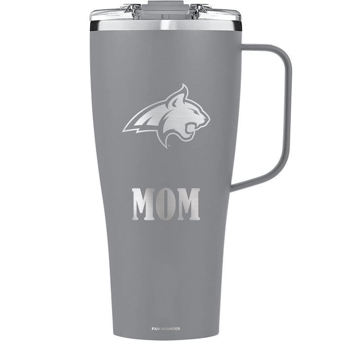 BruMate Toddy XL 32oz Tumbler with Montana State Bobcats Mom Primary Logo