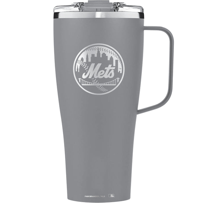 BruMate Toddy XL 32oz Tumbler with New York Mets Secondary Etched Logo