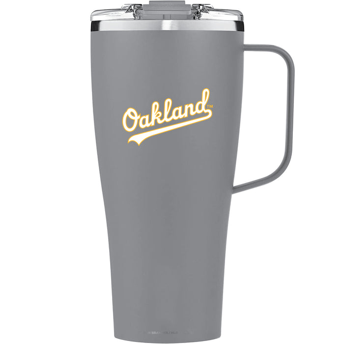 BruMate Toddy XL 32oz Tumbler with Oakland Athletics Wordmark Logo