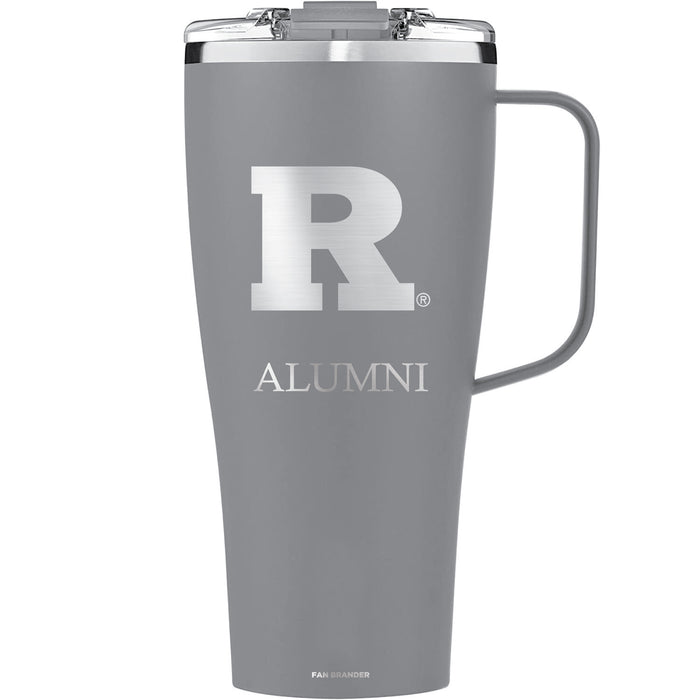 BruMate Toddy XL 32oz Tumbler with Rutgers Scarlet Knights Alumni Primary Logo