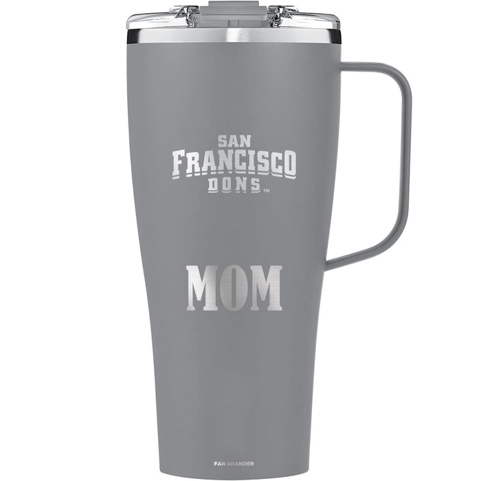 BruMate Toddy XL 32oz Tumbler with San Francisco Dons Mom Primary Logo