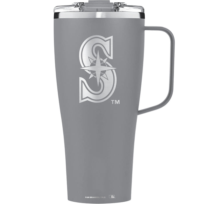 BruMate Toddy XL 32oz Tumbler with Seattle Mariners Secondary Etched Logo