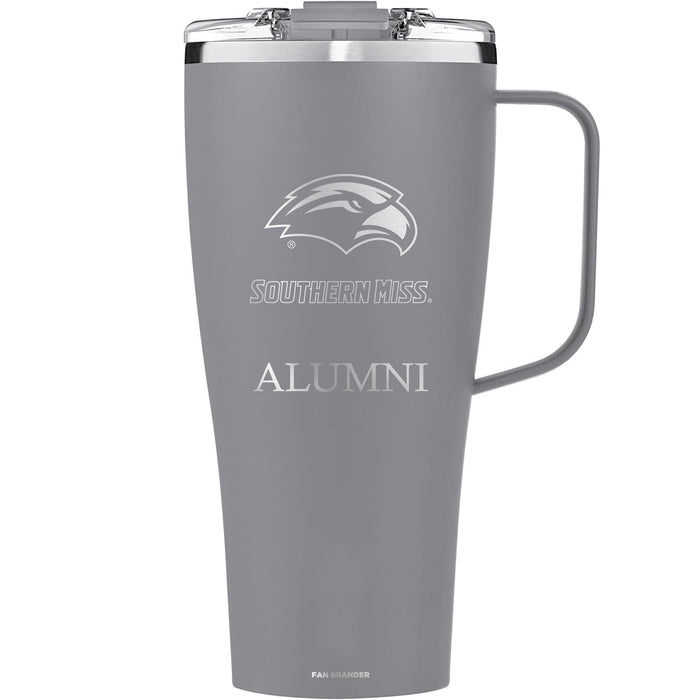 BruMate Toddy XL 32oz Tumbler with Southern Mississippi Golden Eagles Alumni Primary Logo