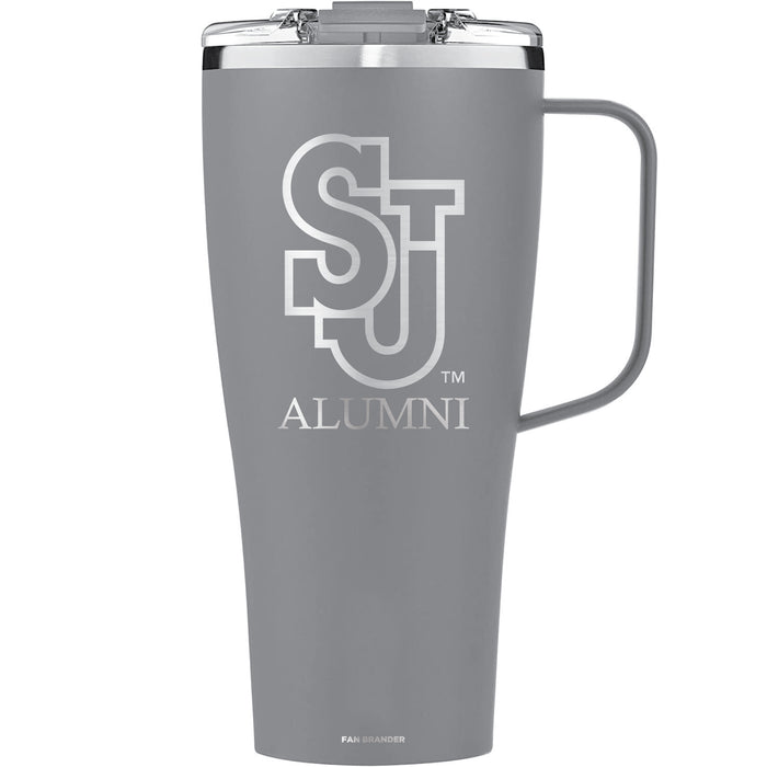 BruMate Toddy XL 32oz Tumbler with St. John's Red Storm Alumni Primary Logo