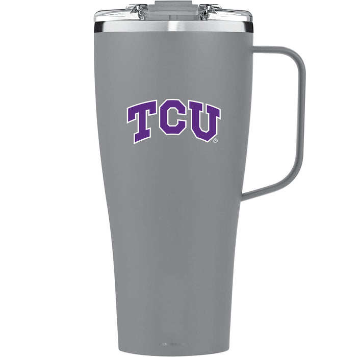 BruMate Toddy XL 32oz Tumbler with Texas Christian University Horned Frogs Primary Logo