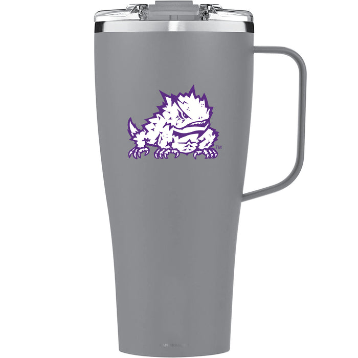 BruMate Toddy XL 32oz Tumbler with Texas Christian University Horned Frogs Secondary Logo