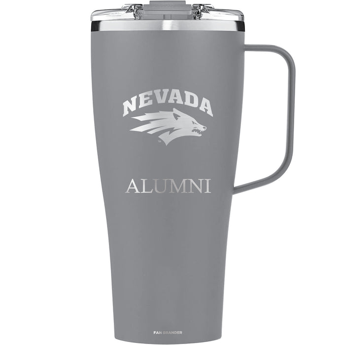 BruMate Toddy XL 32oz Tumbler with Nevada Wolf Pack Alumni Primary Logo