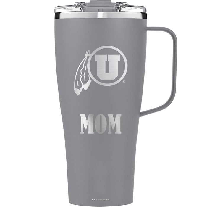 BruMate Toddy XL 32oz Tumbler with Utah Utes Mom Primary Logo