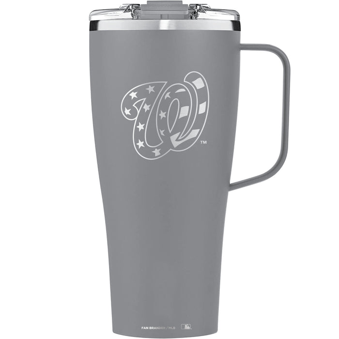BruMate Toddy XL 32oz Tumbler with Washington Nationals Secondary Etched Logo