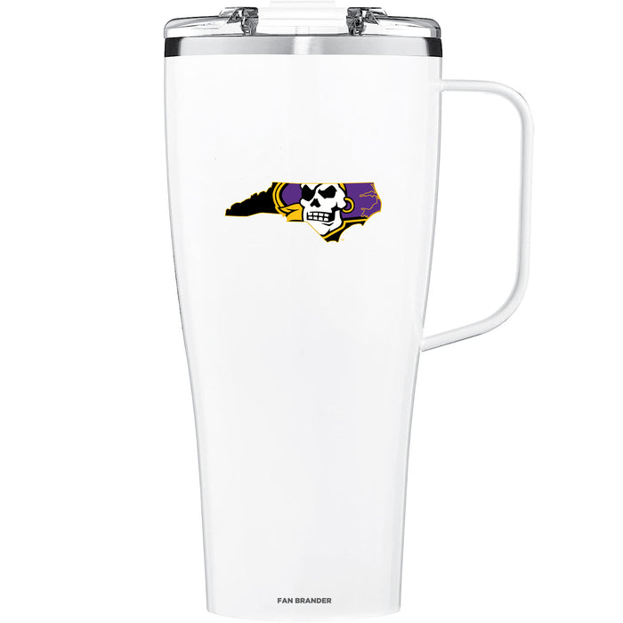 BruMate Toddy XL 32oz Tumbler with East Carolina Pirates Secondary Logo