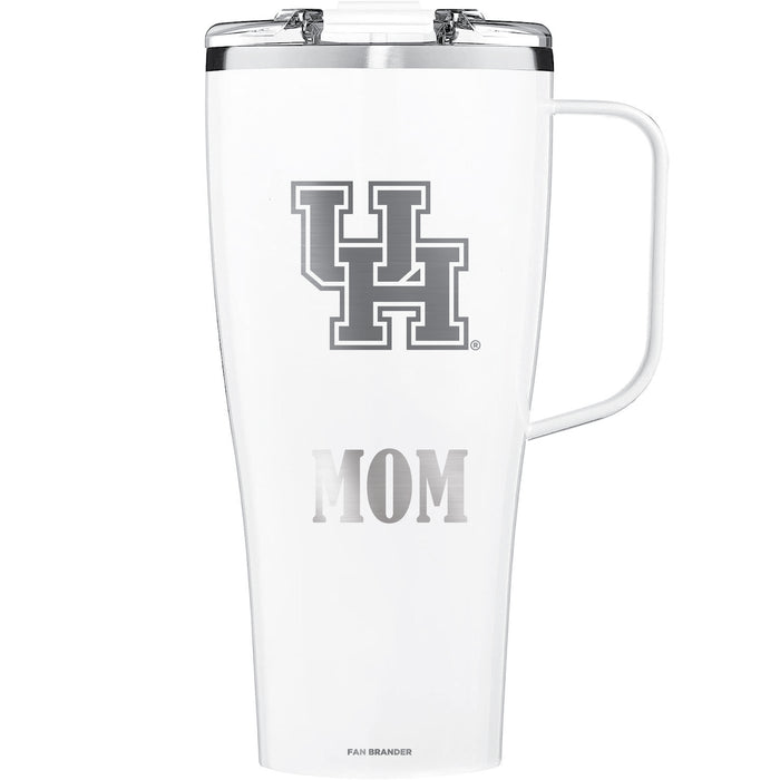 BruMate Toddy XL 32oz Tumbler with Houston Cougars Mom Primary Logo