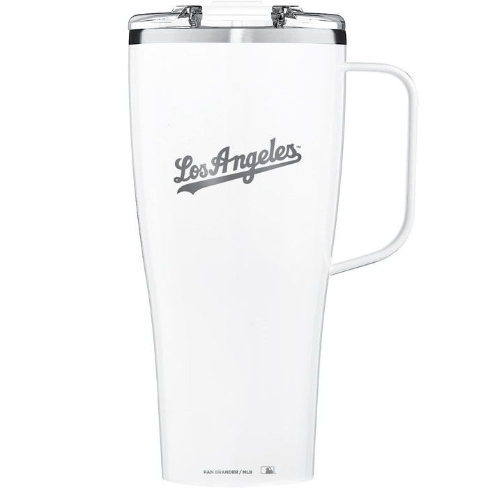 BruMate Toddy XL 32oz Tumbler with Los Angeles Dodgers Wordmark Etched Logo