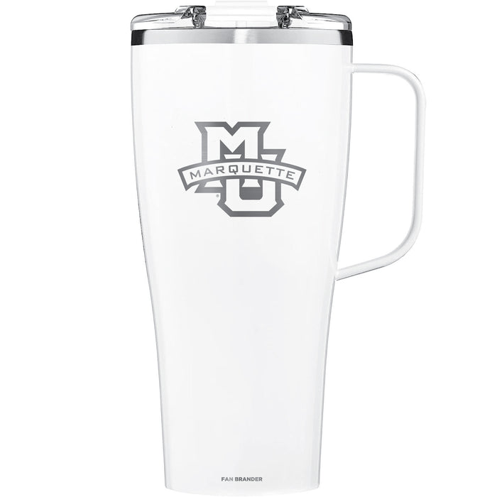 BruMate Toddy XL 32oz Tumbler with Marquette Golden Eagles Primary Logo