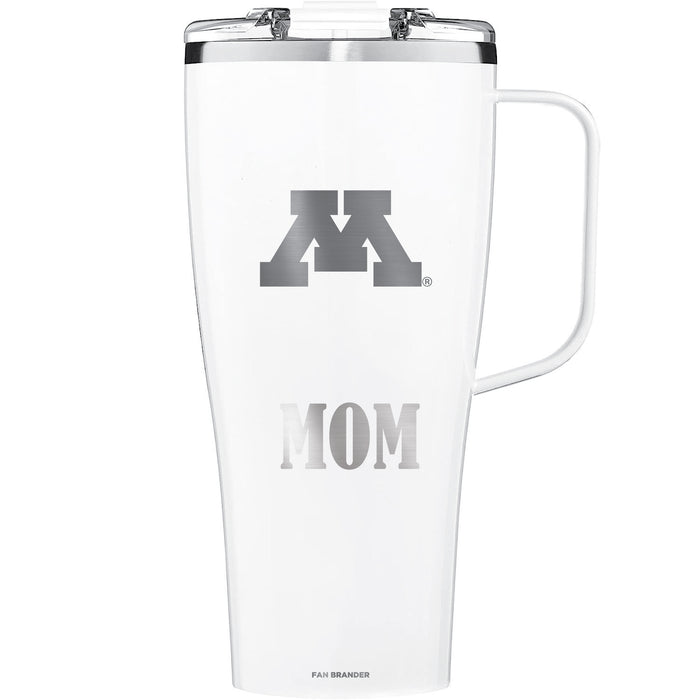 BruMate Toddy XL 32oz Tumbler with Minnesota Golden Gophers Mom Primary Logo
