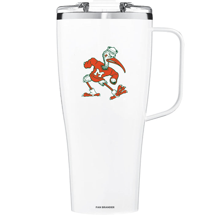 BruMate Toddy XL 32oz Tumbler with Miami Hurricanes Secondary Logo